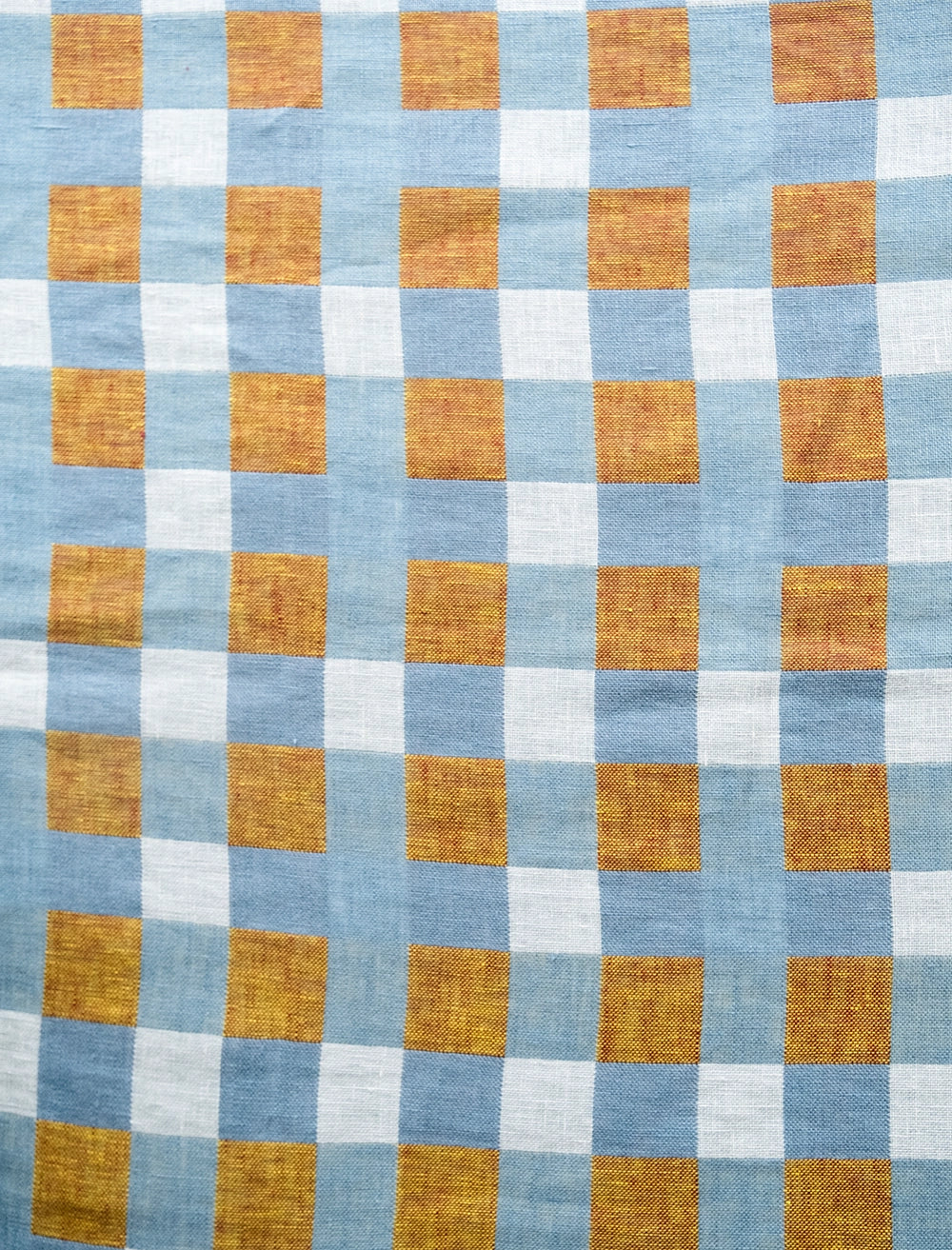 DOUBLE-WOVEN CHECKERBOARD, OAT